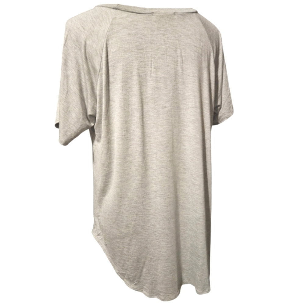 CANYON CREEK WOMENS USA TSHIRT SZ XL GRAY RED BLUE - Picture 4 of 6